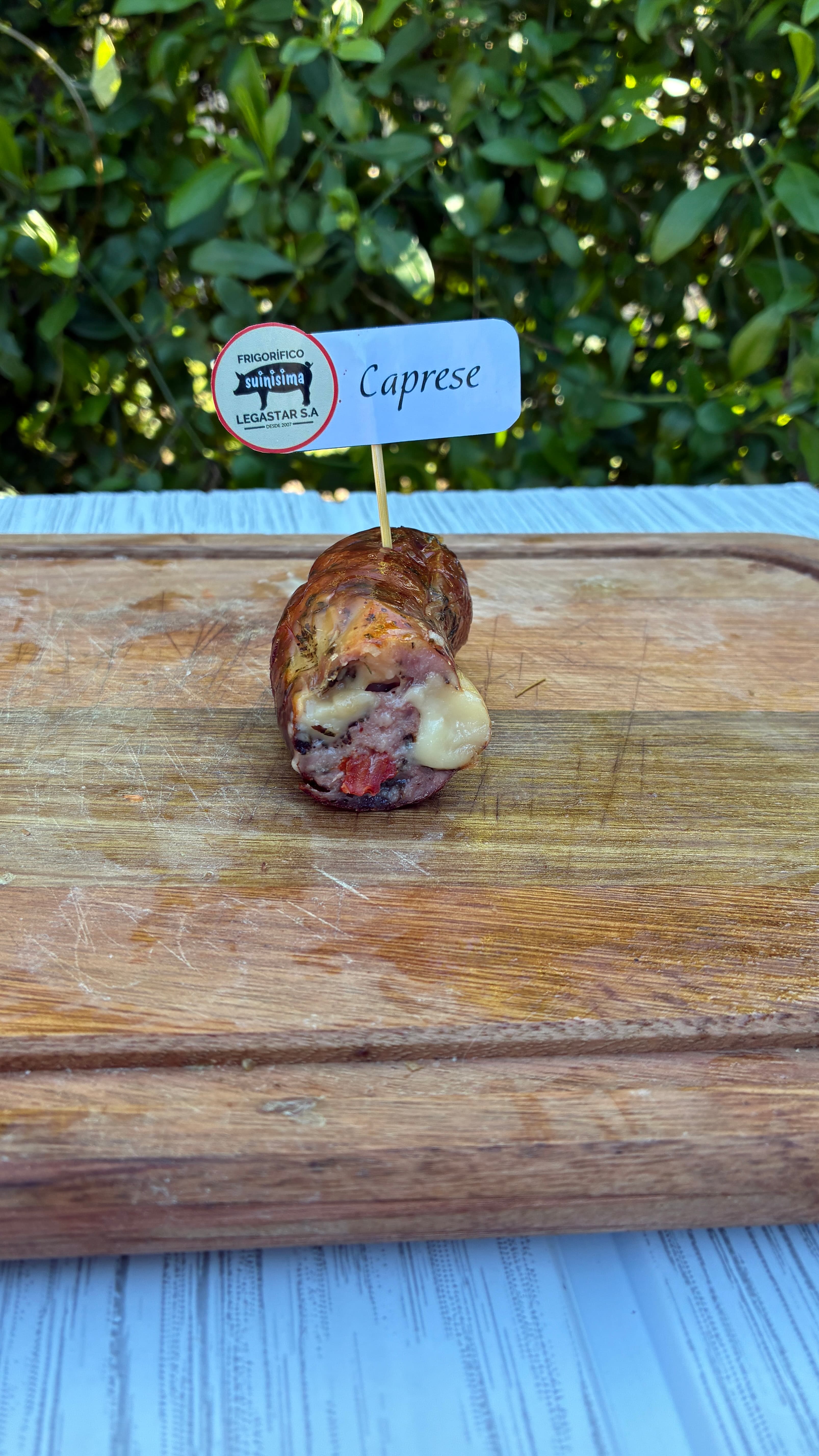 Chorizo caprese individual